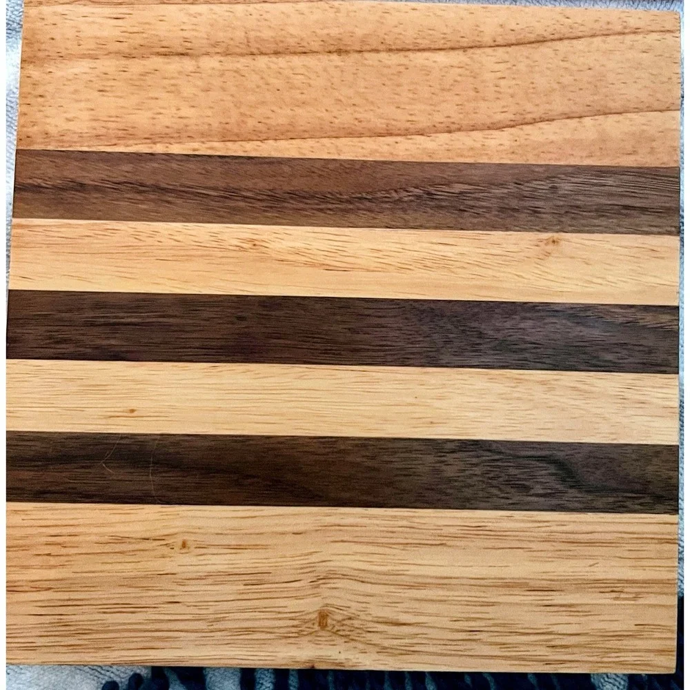 Ulu Factory Alaska Ulu Knife & Hardwood Cutting Board Set w/ Box Anchorage